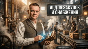 Изображение, иллюстрирующее использование AI в закупках и снабжении